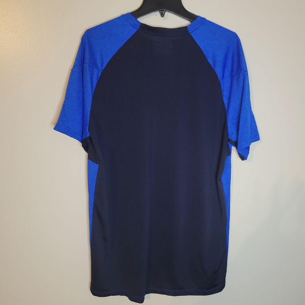 Russell Training Fit Blue Breathable shirt - Picture 2 of 5